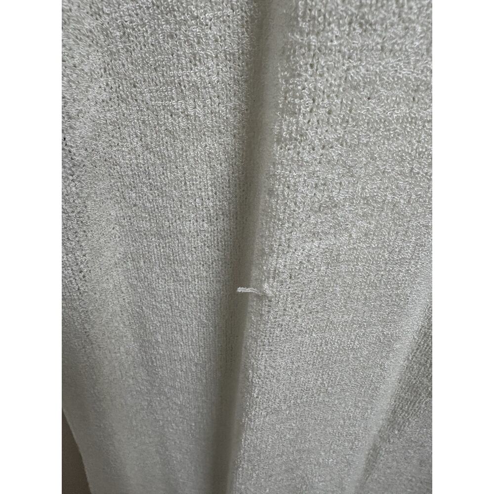 Sunday in Brooklyn Ivory Knit Maxi Cover Up Bow Front Sleeveless Size XS NWT - Picture 4 of 6